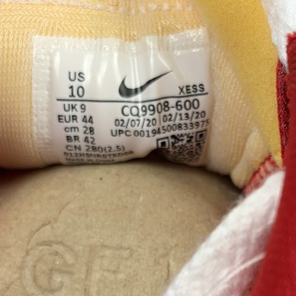 NIKE MEN'S ZOOM PEGASUS 37 RUNNING SHOES CQ9908-600 Blue Ribbon Size 10 - Picture 6 of 11